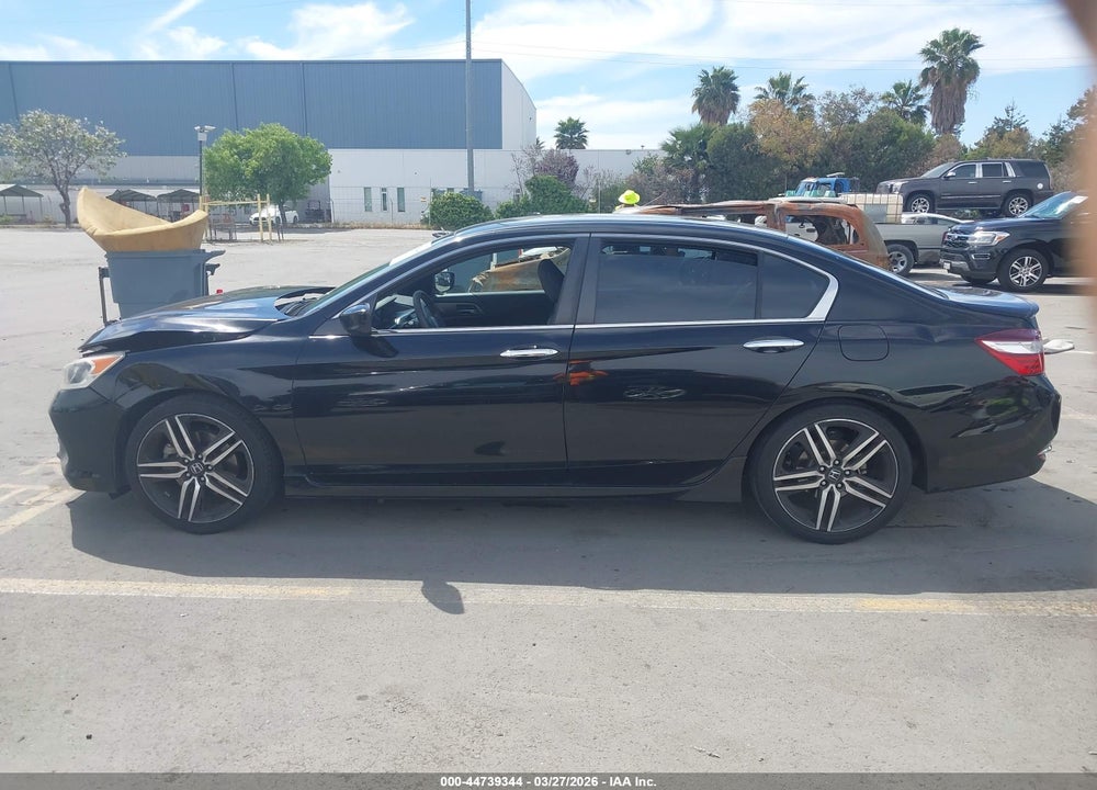 2017 HONDA ACCORD SPORT VIN: 1HGCR2F55HA119090