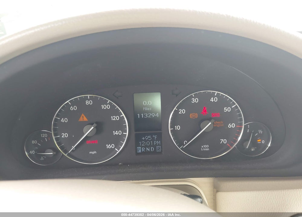 2005 MERCEDES-BENZ C 240 LUXURY 4MATIC VIN: WDBRF81J55F644009