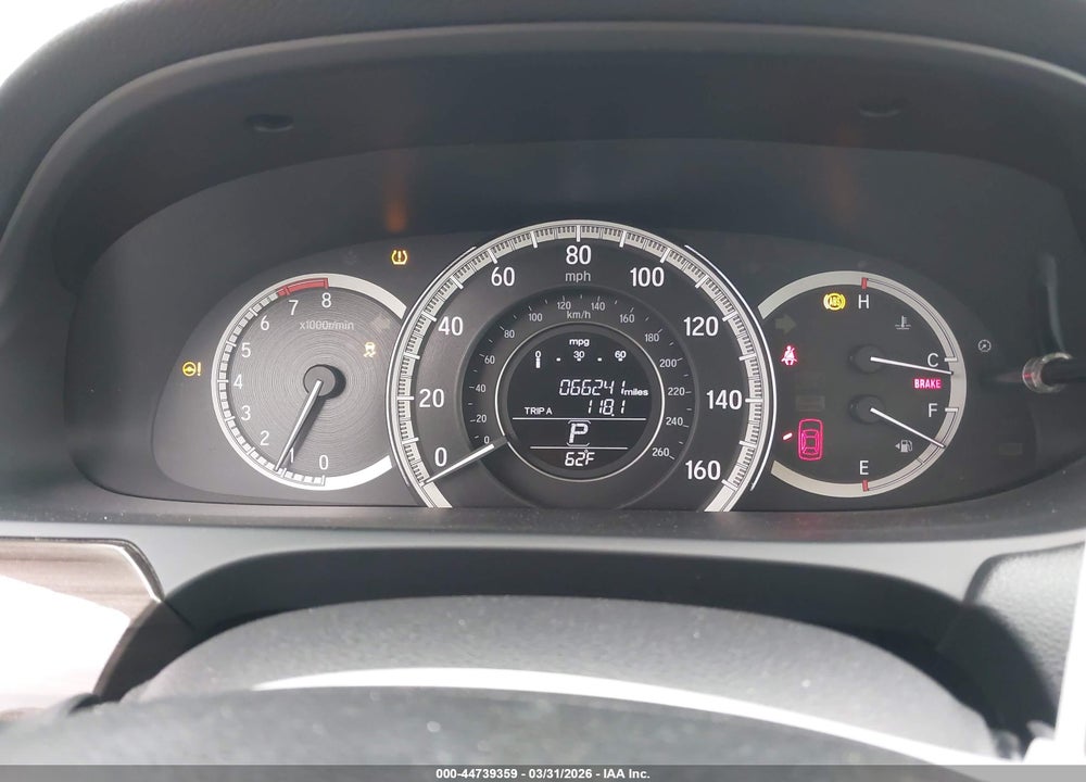 2017 HONDA ACCORD EX VIN: 1HGCR2F79HA003781