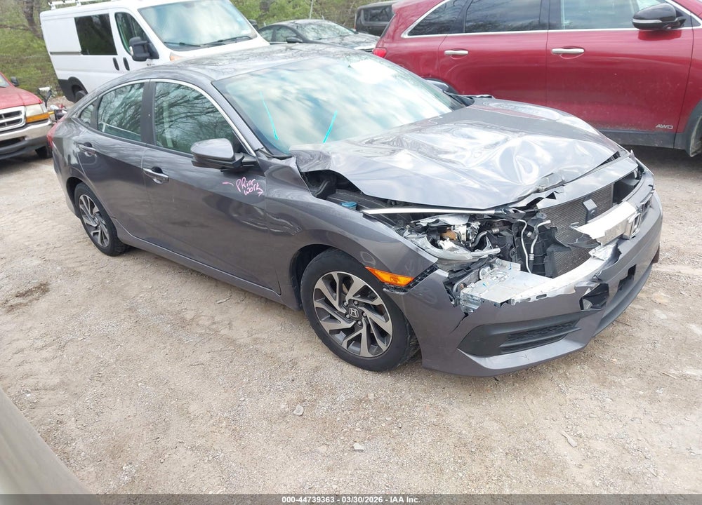 2016 HONDA CIVIC EX VIN: 19XFC2F78GE078612