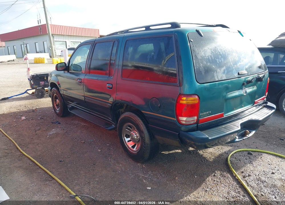 1998 MERCURY MOUNTAINEER VIN: 4M2ZU55P6WUJ48406