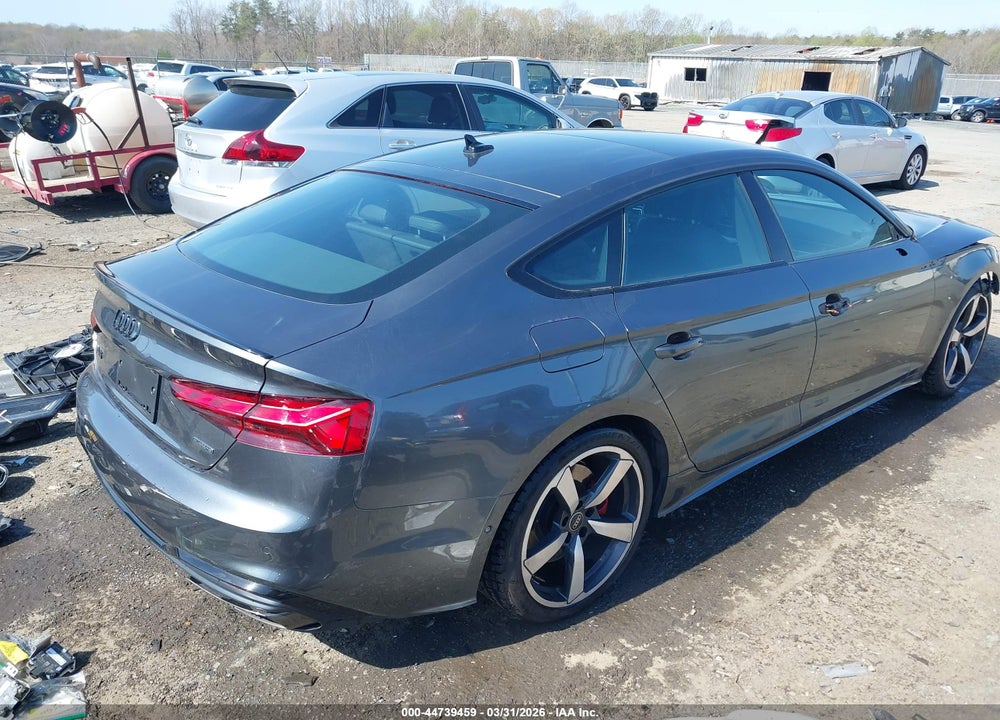 2023 AUDI A5 SPORTBACK PRESTIGE 45 TFSI S LINE QUATTRO S TRONIC VIN: WAUEACF50PA021620