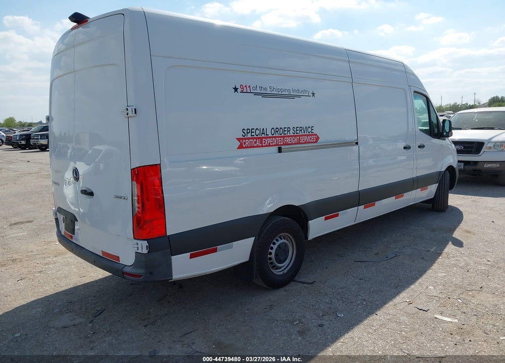 2023 MERCEDES-BENZ SPRINTER 2500 HIGH ROOF 4-CYL DIESEL VIN: W1Y4KCHY5PT124695