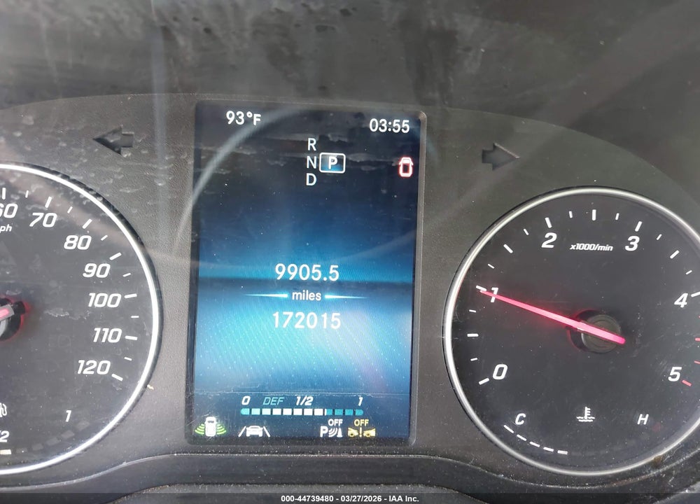 2023 MERCEDES-BENZ SPRINTER 2500 HIGH ROOF 4-CYL DIESEL VIN: W1Y4KCHY5PT124695