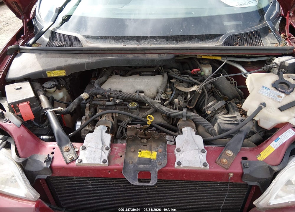 2000 CHEVROLET VENTURE LS VIN: 1GNDX03E3YD252552