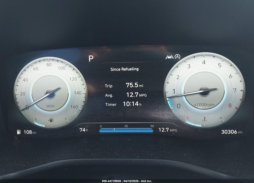 2022 HYUNDAI SANTA FE SEL VIN: 5NMS34AJ4NH427607