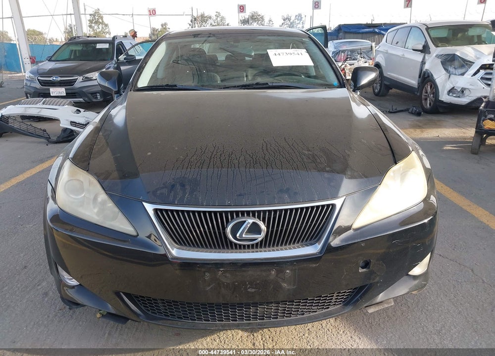 2007 LEXUS IS 250 VIN: JTHBK262272052203