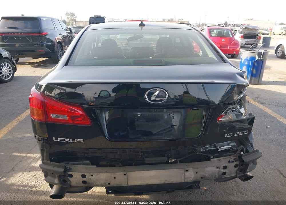 2007 LEXUS IS 250 VIN: JTHBK262272052203