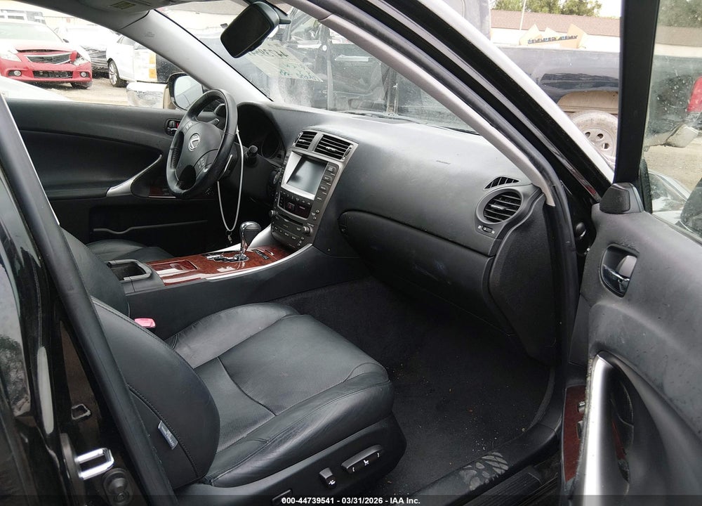 2007 LEXUS IS 250 VIN: JTHBK262272052203