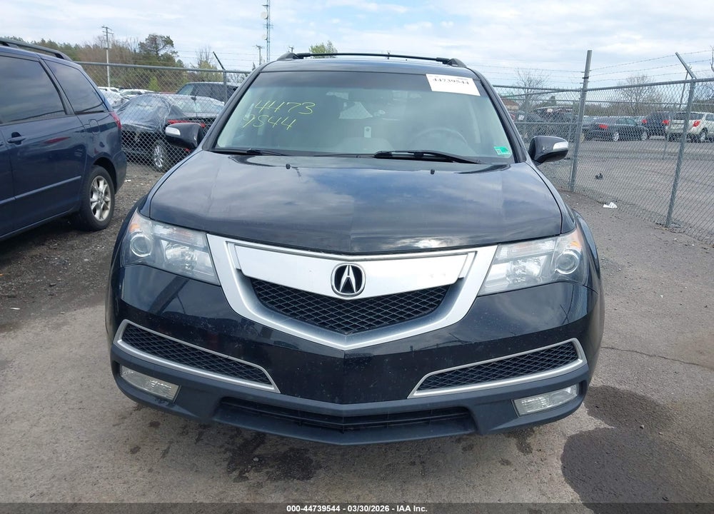 2012 ACURA MDX TECHNOLOGY PACKAGE VIN: 2HNYD2H30CH510179