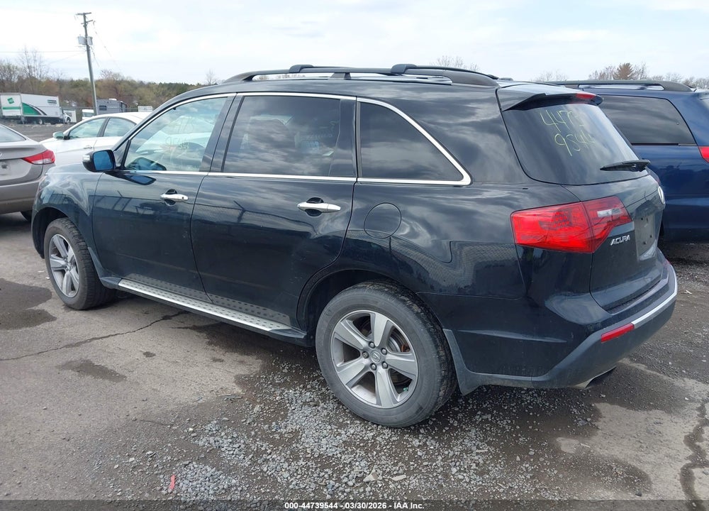 2012 ACURA MDX TECHNOLOGY PACKAGE VIN: 2HNYD2H30CH510179