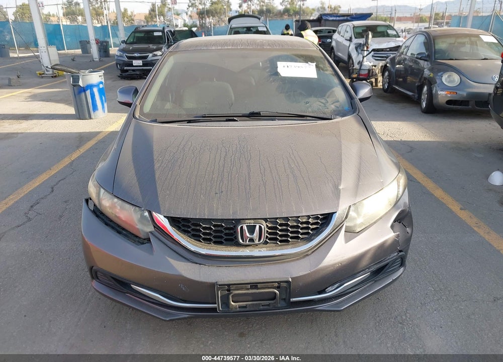 2014 HONDA CIVIC LX VIN: 19XFB2F56EE272506