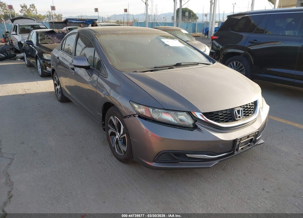 2014 HONDA CIVIC LX VIN: 19XFB2F56EE272506