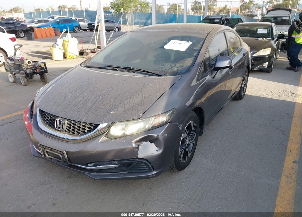 2014 HONDA CIVIC LX VIN: 19XFB2F56EE272506
