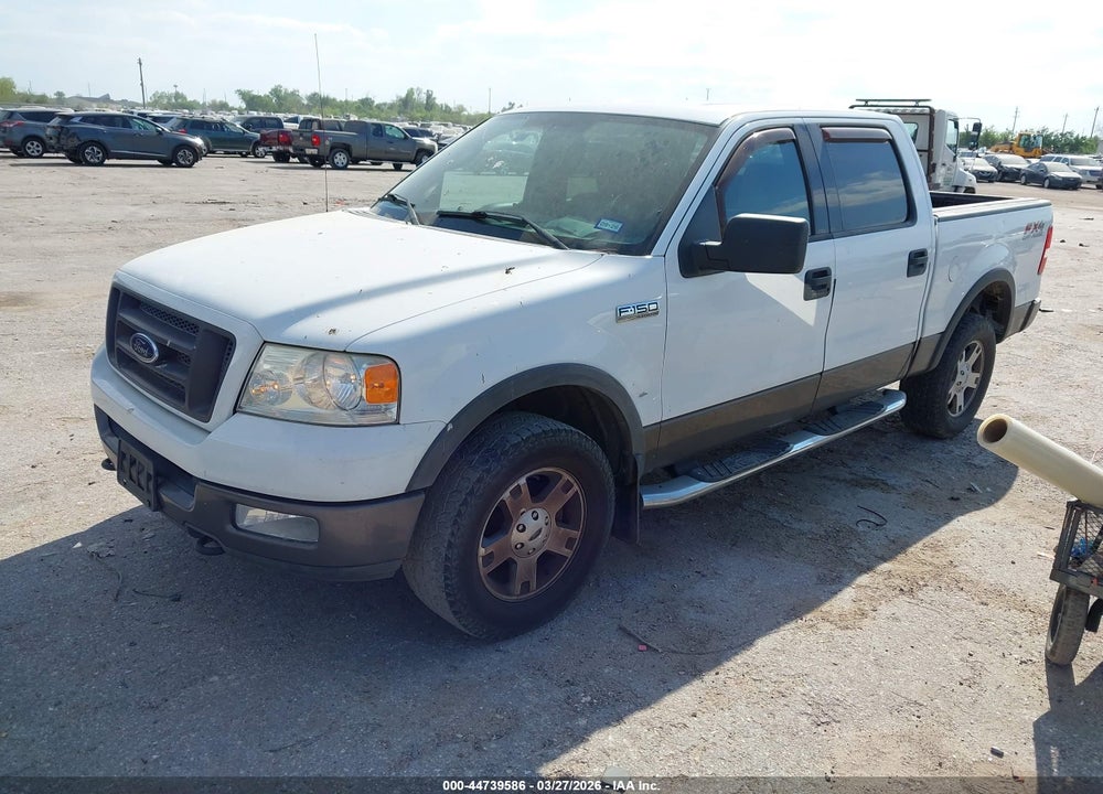 2004 FORD F-150 VIN: 1FTPW14544FA26015