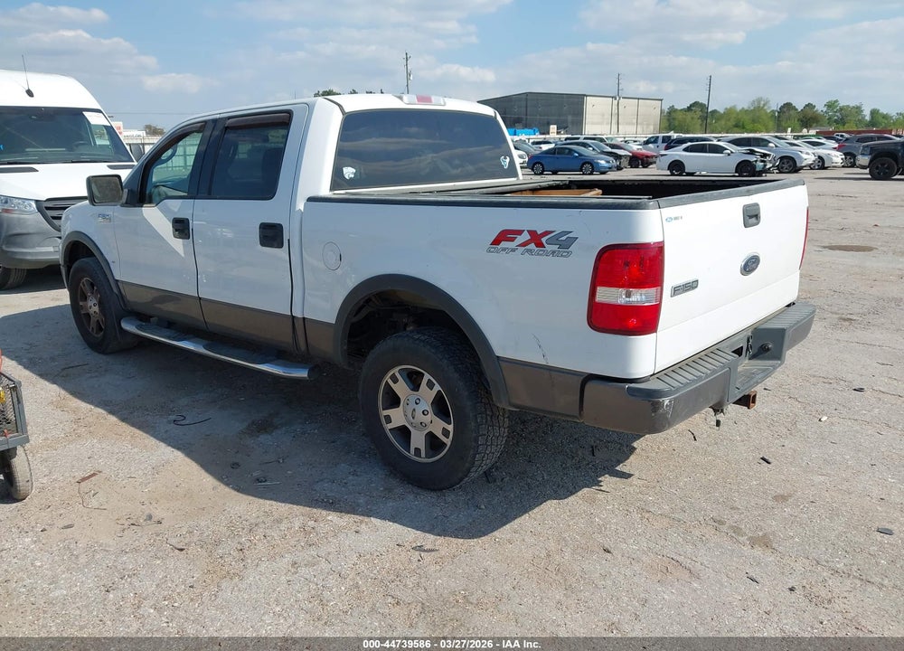 2004 FORD F-150 VIN: 1FTPW14544FA26015