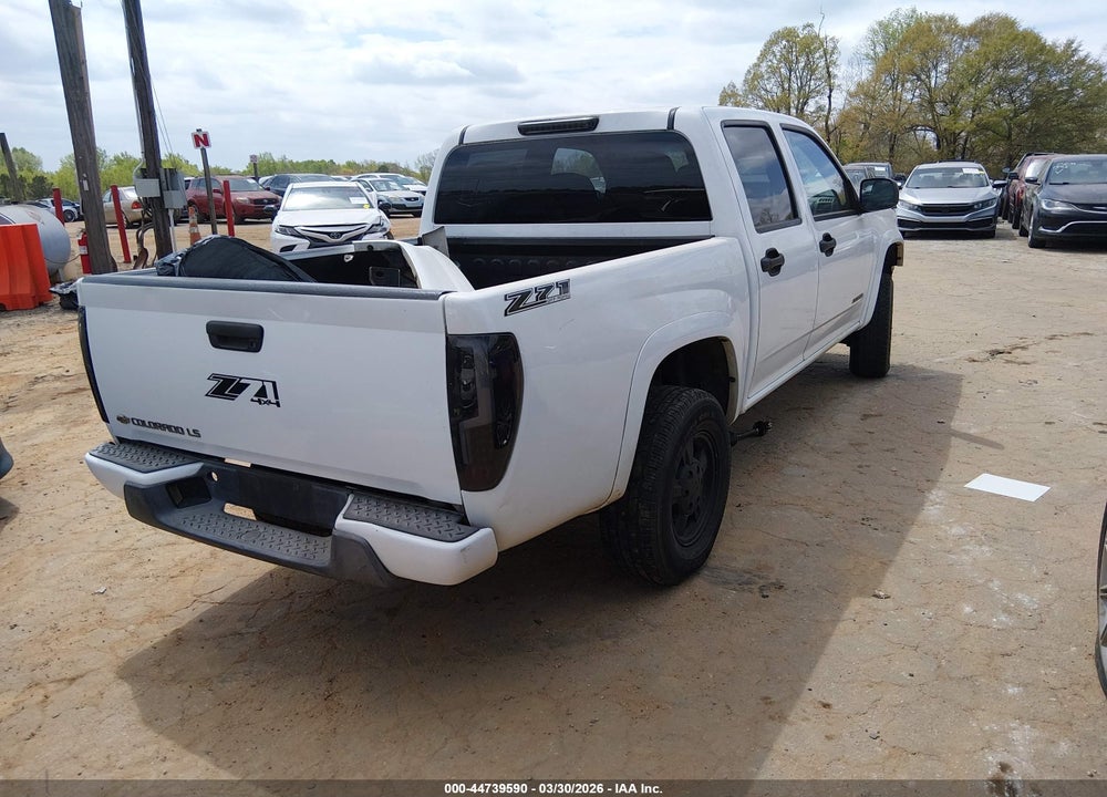 2005 CHEVROLET COLORADO LS VIN: 1GCDT136758191357