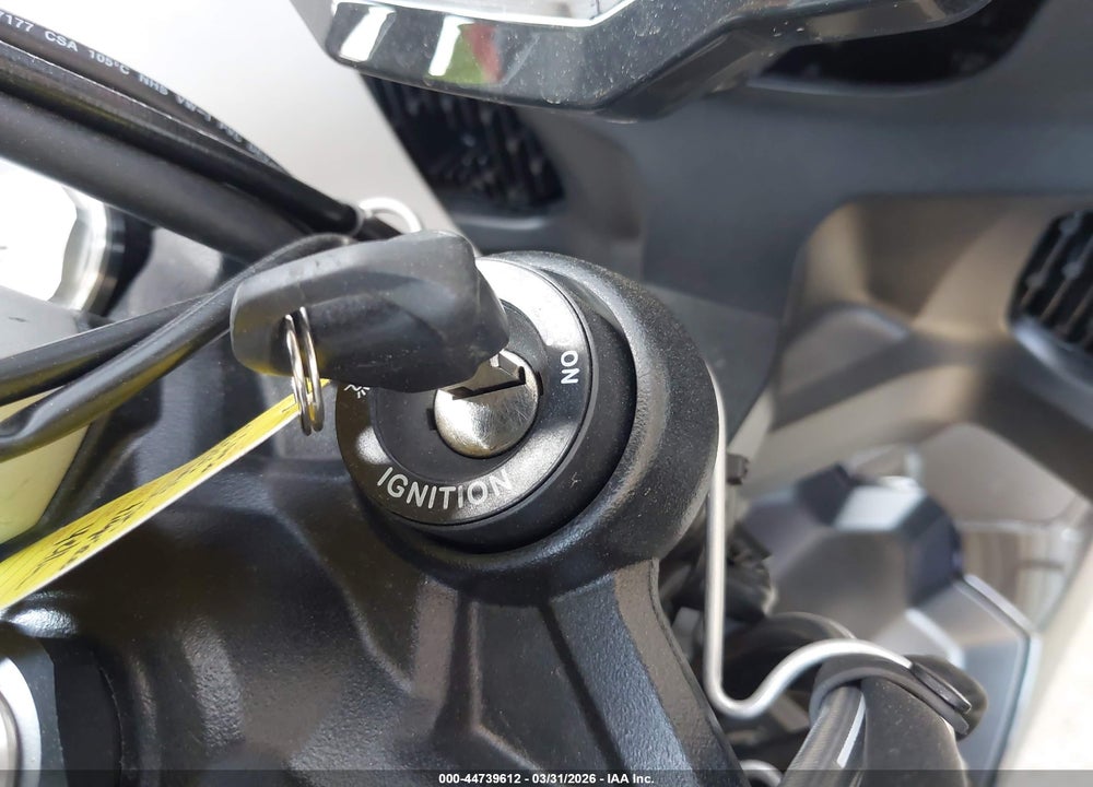2025 TRIUMPH MOTORCYCLE TIGER SPORT 800 VIN: SMTL25P17STCF5877