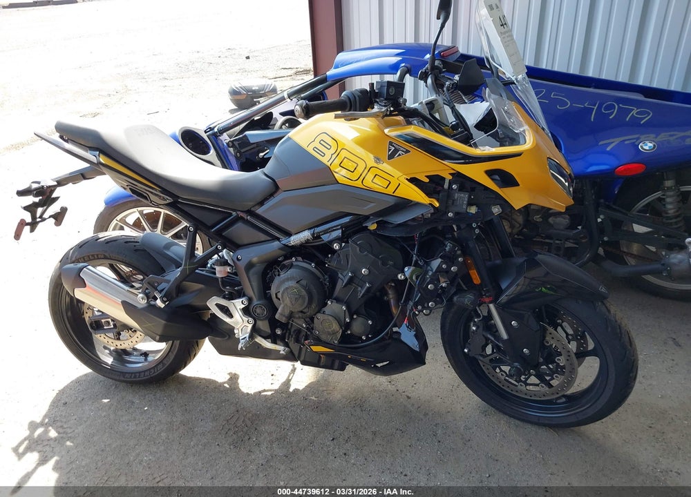 2025 TRIUMPH MOTORCYCLE TIGER SPORT 800 VIN: SMTL25P17STCF5877