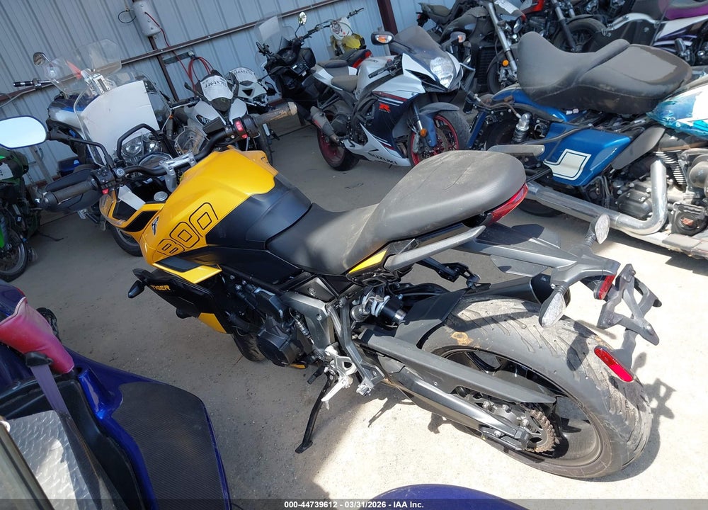 2025 TRIUMPH MOTORCYCLE TIGER SPORT 800 VIN: SMTL25P17STCF5877
