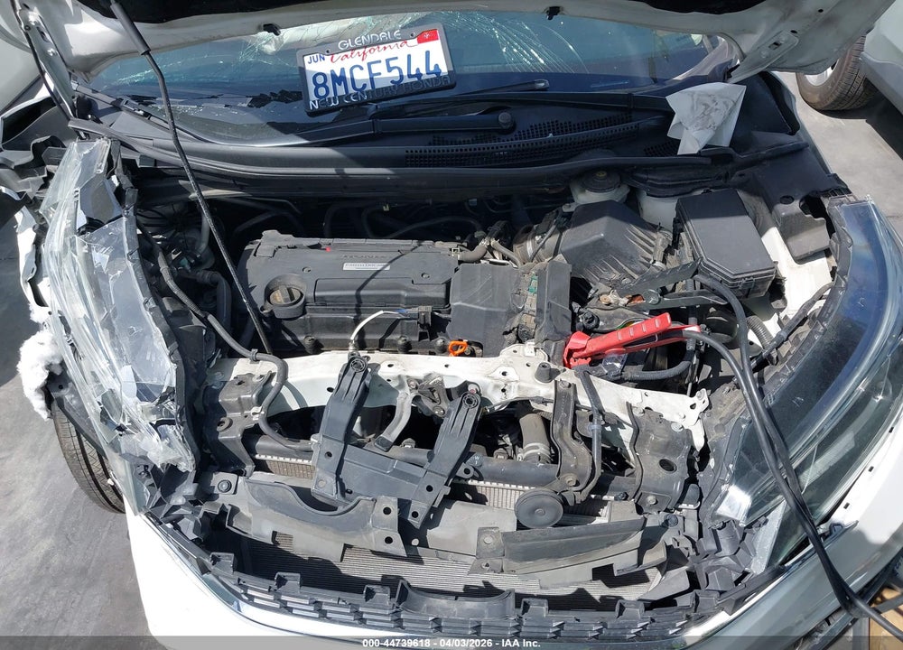 2016 HONDA CR-V LX VIN: 5J6RM3H3XGL009920