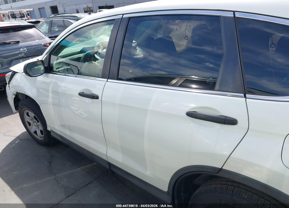 2016 HONDA CR-V LX VIN: 5J6RM3H3XGL009920
