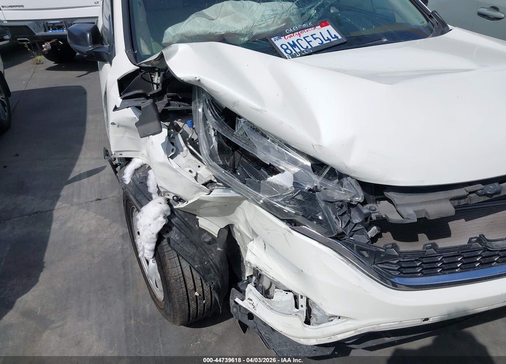 2016 HONDA CR-V LX VIN: 5J6RM3H3XGL009920