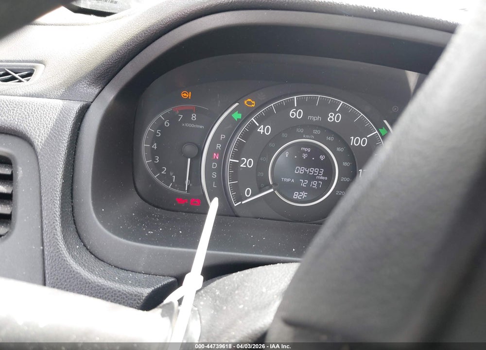 2016 HONDA CR-V LX VIN: 5J6RM3H3XGL009920