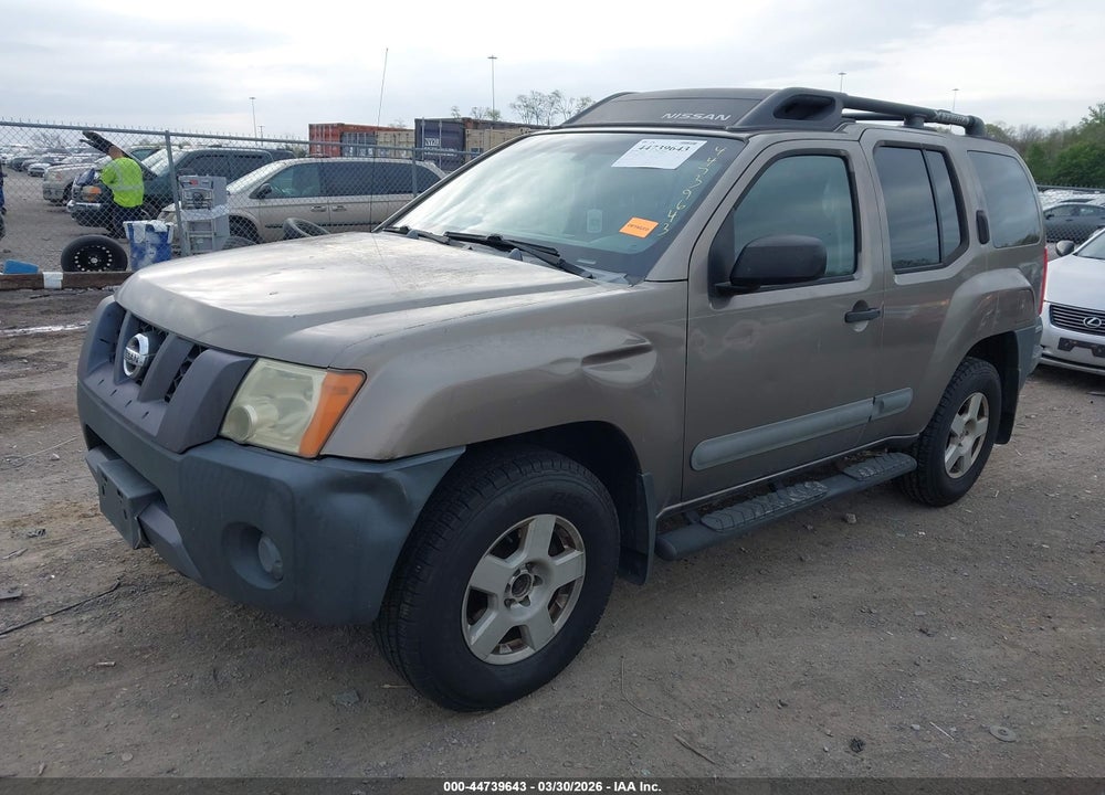 2006 NISSAN XTERRA S VIN: 5N1AN08W16C513839