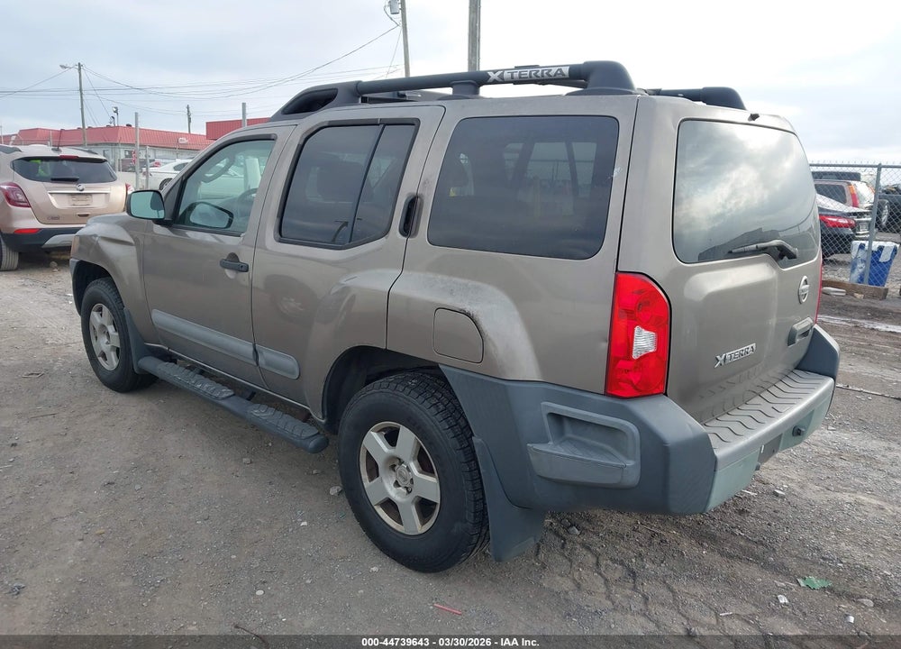 2006 NISSAN XTERRA S VIN: 5N1AN08W16C513839