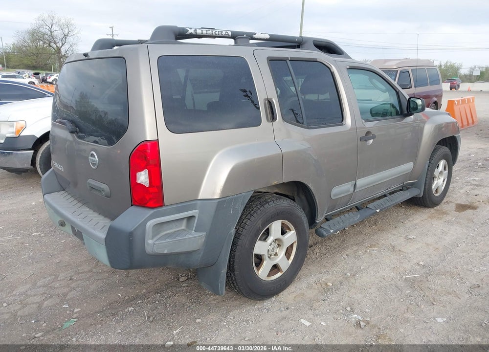 2006 NISSAN XTERRA S VIN: 5N1AN08W16C513839