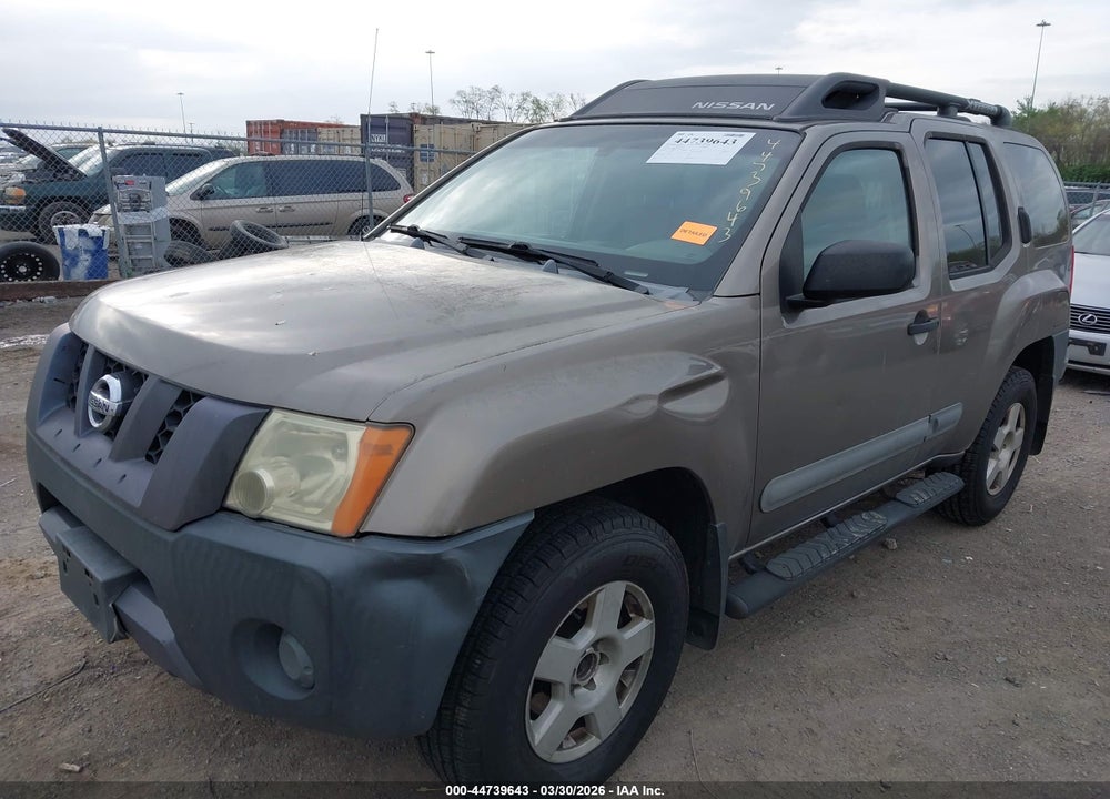 2006 NISSAN XTERRA S VIN: 5N1AN08W16C513839