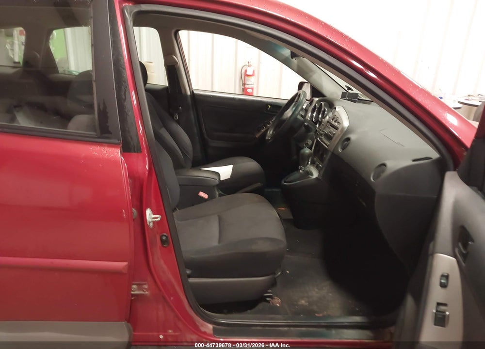 2005 PONTIAC VIBE VIN: 5Y2SL63865Z444653