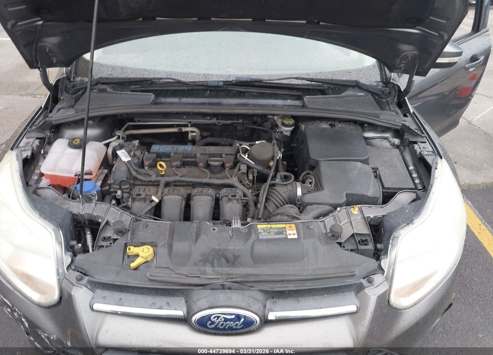 2013 FORD FOCUS SE VIN: 1FADP3F21DL212598