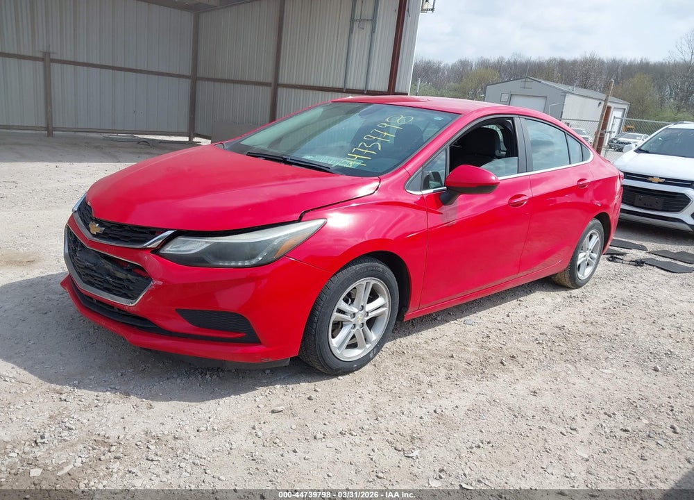2016 CHEVROLET CRUZE LT AUTO VIN: 1G1BE5SM2G7269375