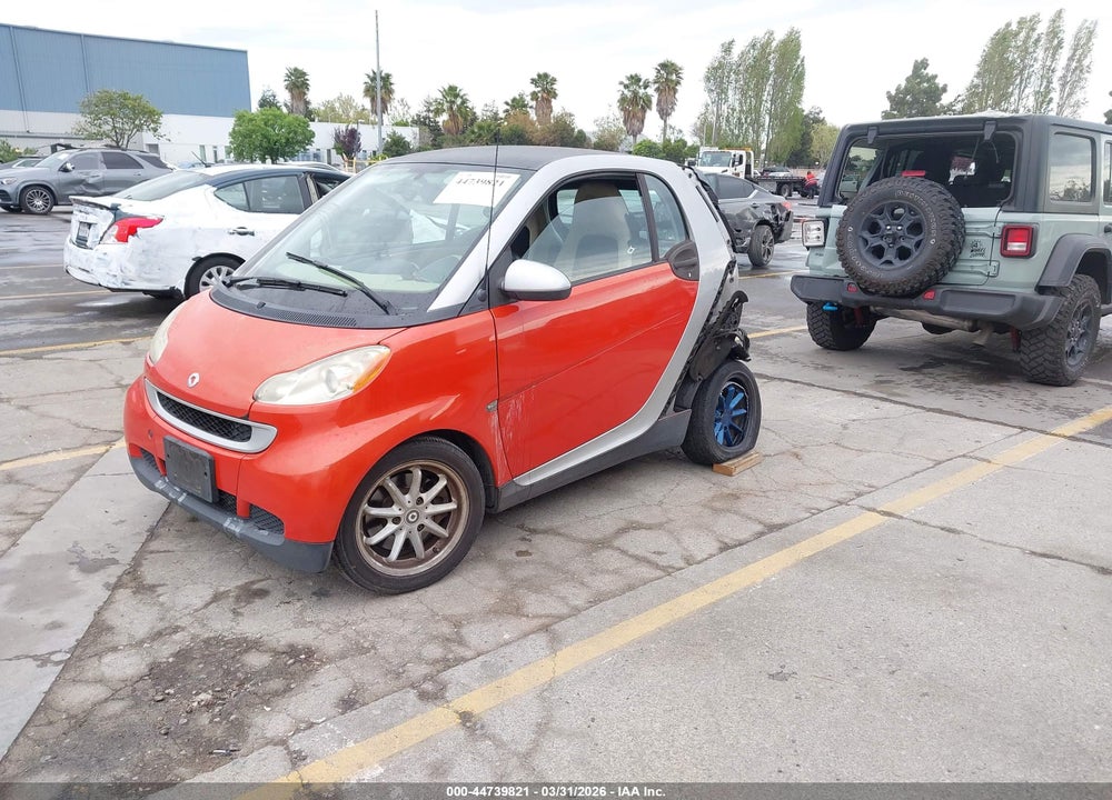 2008 SMART FORTWO PASSION/PURE VIN: WMEEJ31X78K108472