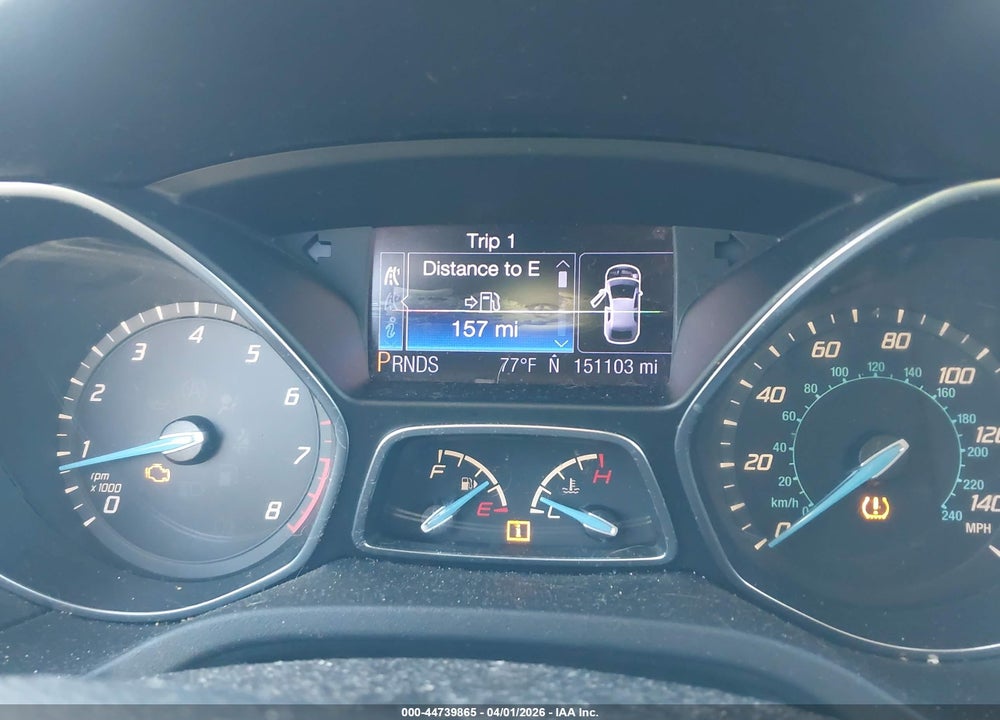 2013 FORD FOCUS TITANIUM VIN: 1FADP3N20DL122697