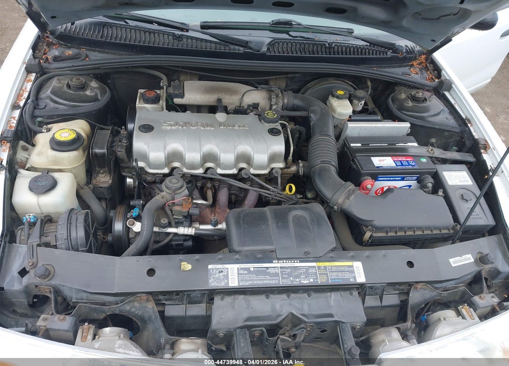 2002 SATURN S-SERIES SL VIN: 1G8ZF52802Z216879