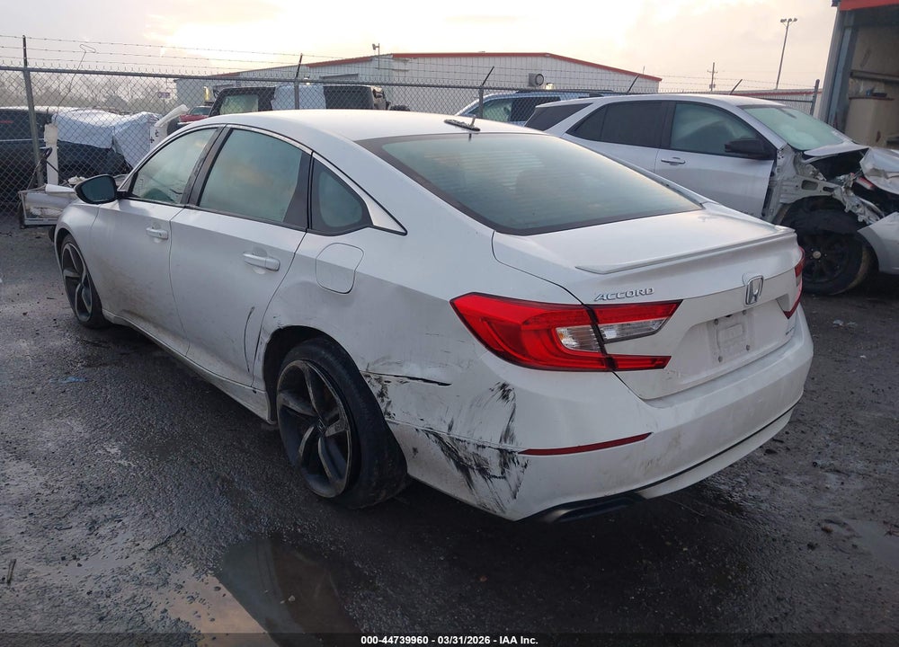 2019 HONDA ACCORD SPORT VIN: 1HGCV1F35KA124768