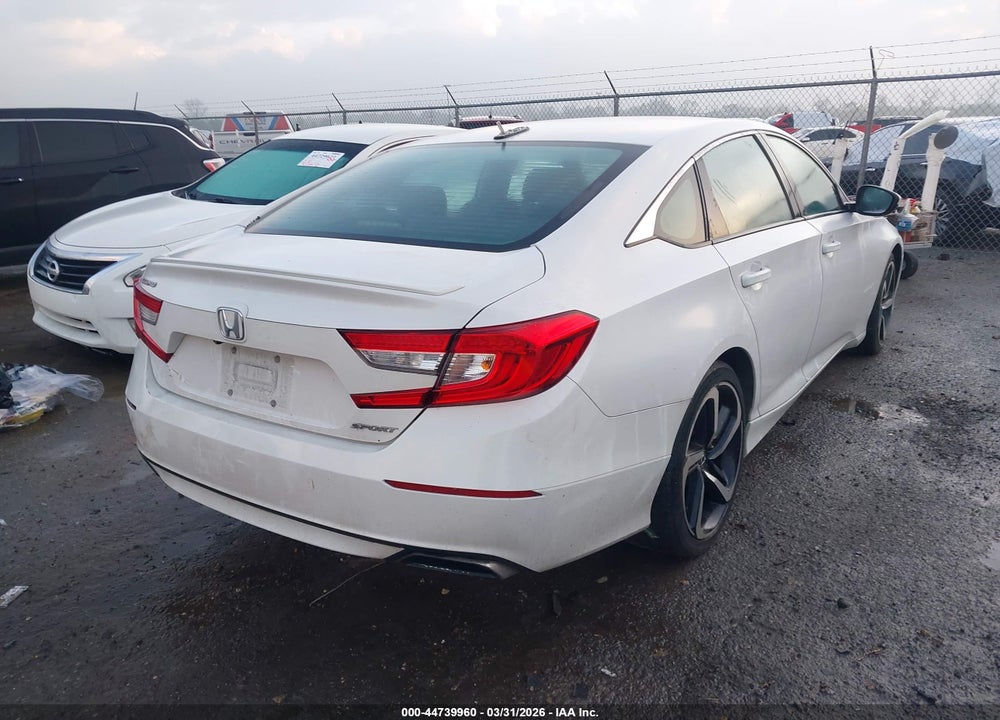 2019 HONDA ACCORD SPORT VIN: 1HGCV1F35KA124768