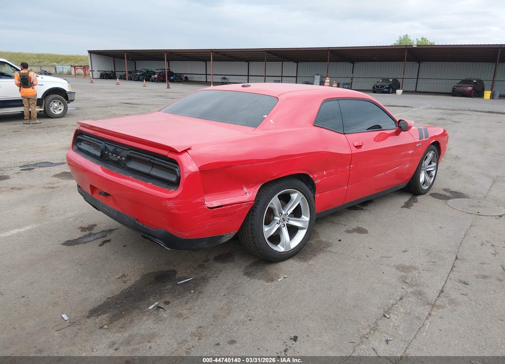 2017 DODGE CHALLENGER R/T VIN: 2C3CDZBT4HH550343