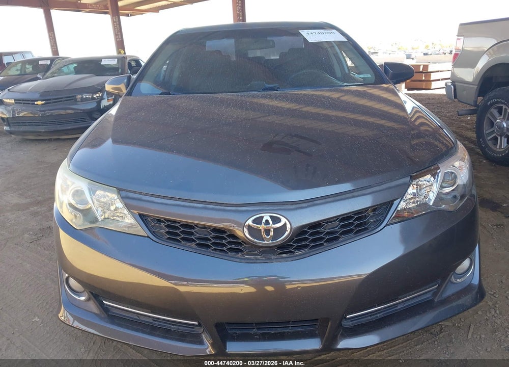 2012 TOYOTA CAMRY SE VIN: 4T1BF1FK6CU055390