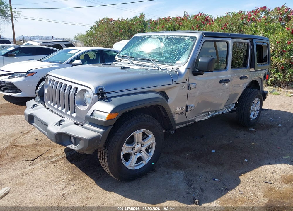 2018 JEEP WRANGLER UNLIMITED SPORT S 4X4 VIN: 1C4HJXDGXJW125280