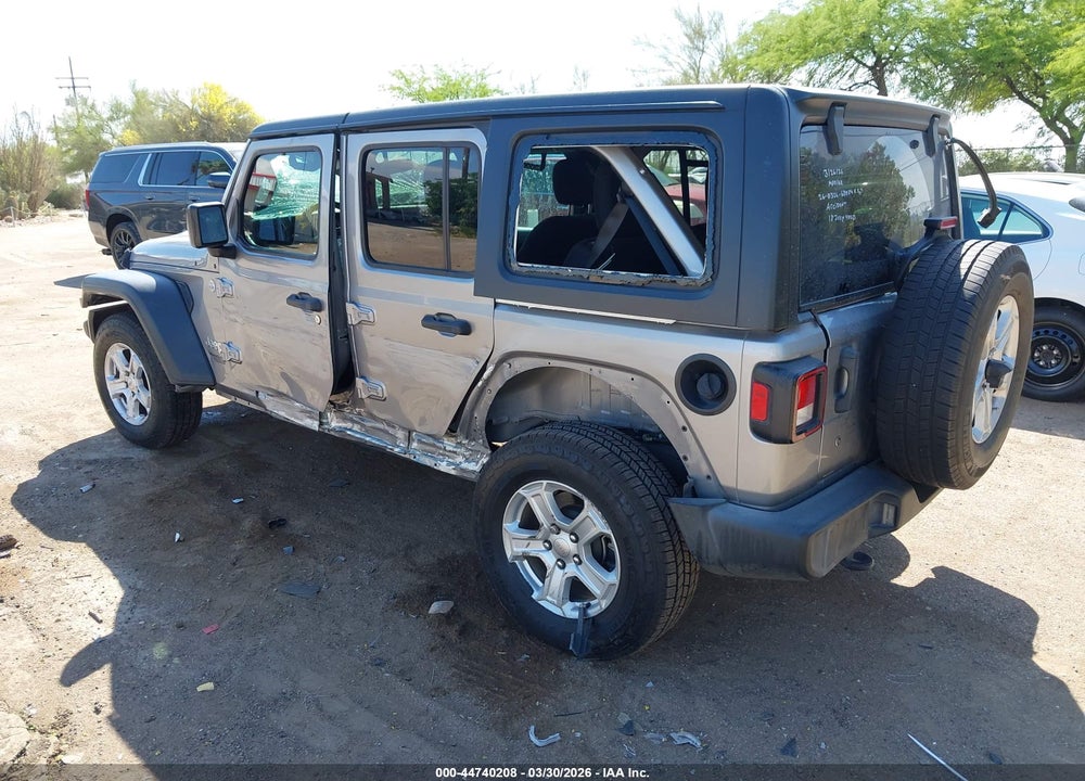 2018 JEEP WRANGLER UNLIMITED SPORT S 4X4 VIN: 1C4HJXDGXJW125280