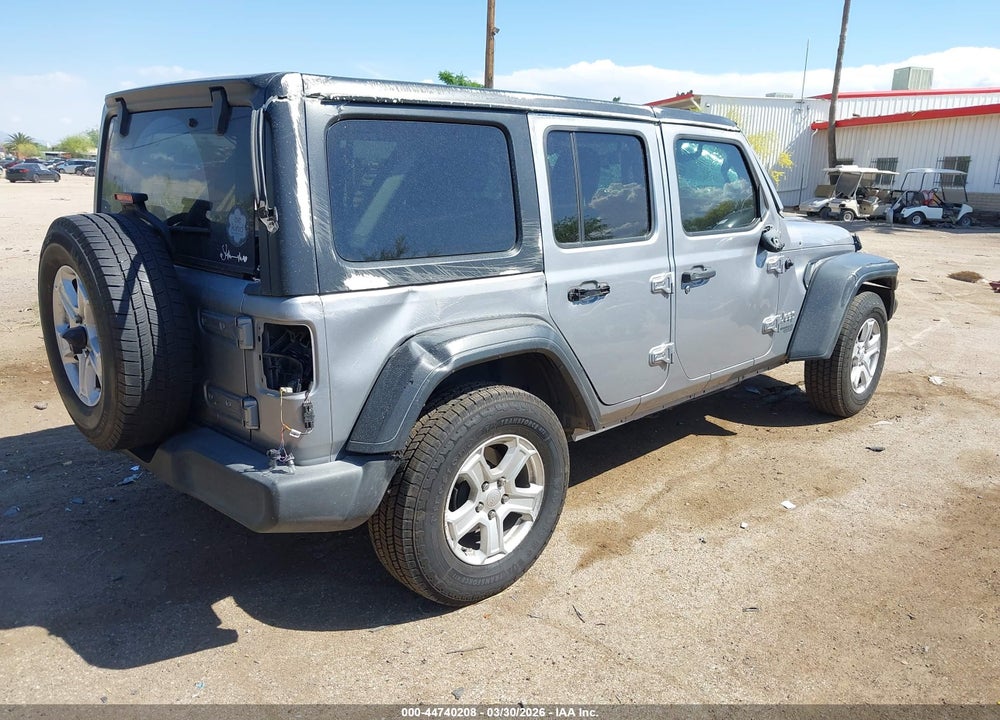 2018 JEEP WRANGLER UNLIMITED SPORT S 4X4 VIN: 1C4HJXDGXJW125280