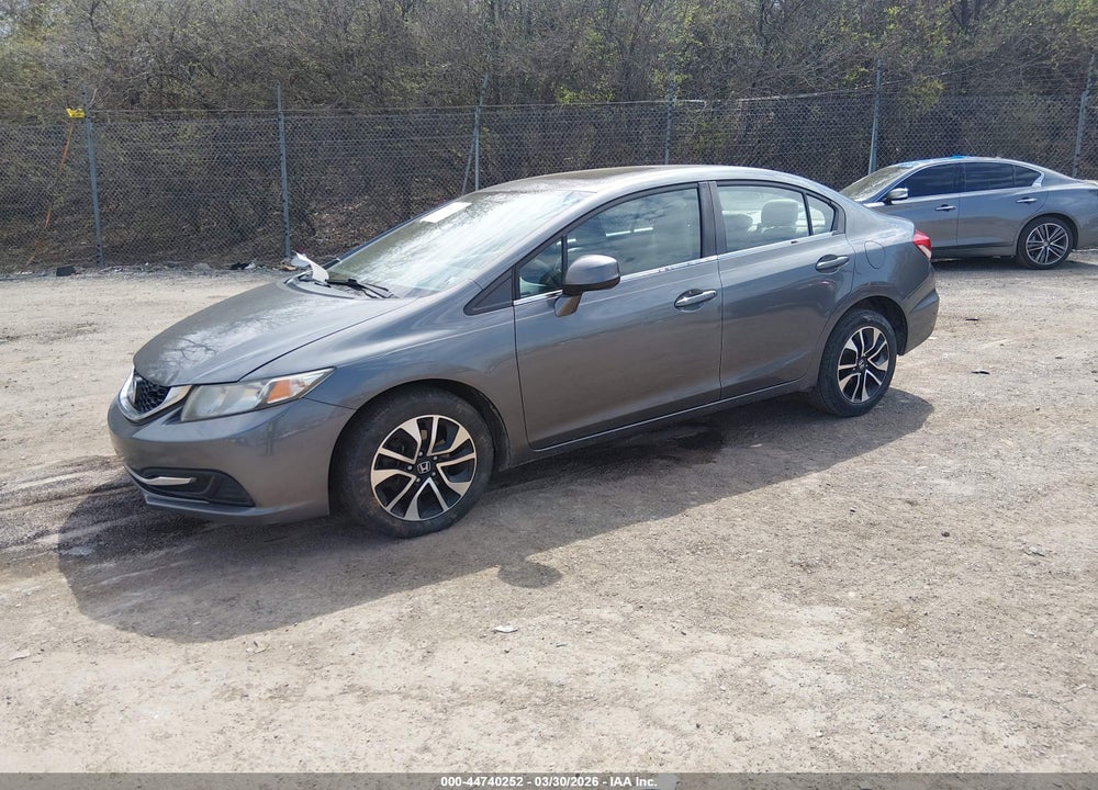 2013 HONDA CIVIC EX VIN: 19XFB2F84DE083779