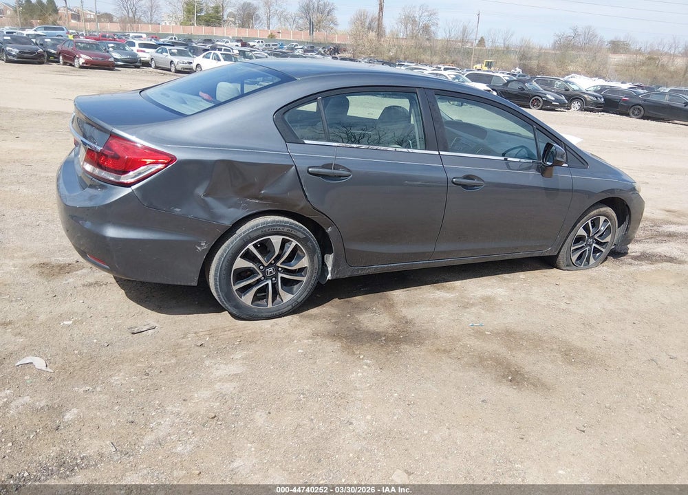 2013 HONDA CIVIC EX VIN: 19XFB2F84DE083779