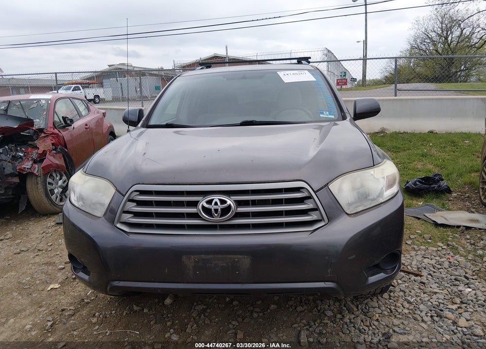 2010 TOYOTA HIGHLANDER BASE V6 VIN: JTEBK3EH4A2166672