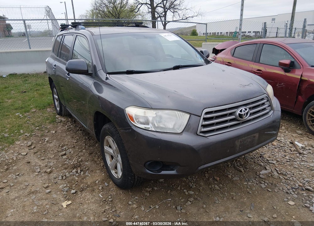 2010 TOYOTA HIGHLANDER BASE V6 VIN: JTEBK3EH4A2166672