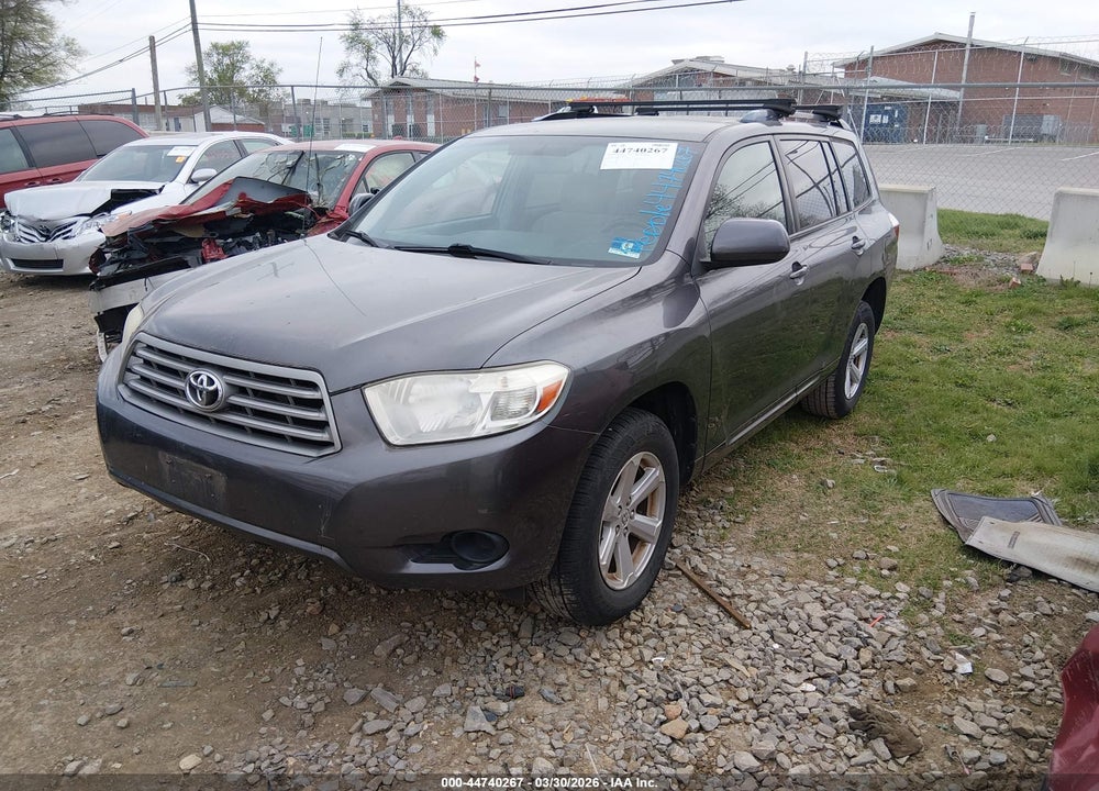 2010 TOYOTA HIGHLANDER BASE V6 VIN: JTEBK3EH4A2166672